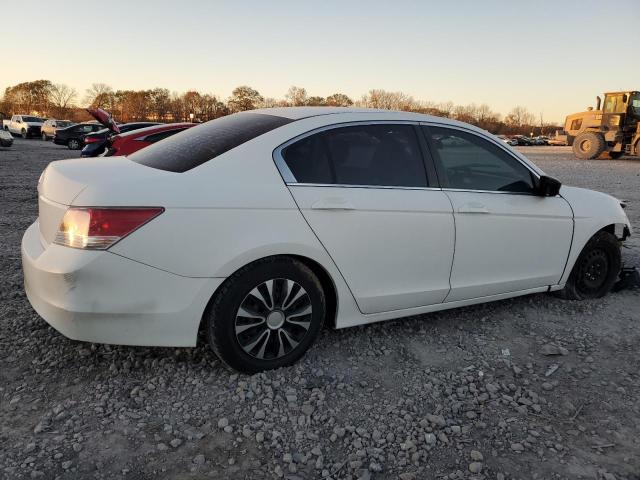 1HGCP2F3XAA125252 - 2010 HONDA ACCORD LX WHITE photo 3