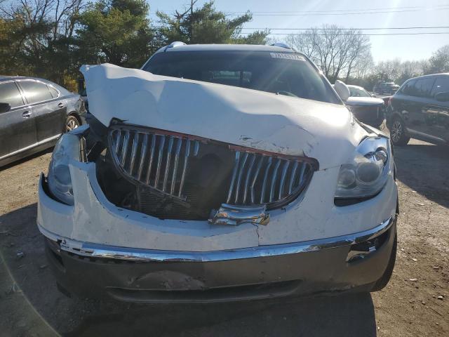 5GAKRBED6BJ278857 - 2011 BUICK ENCLAVE CXL WHITE photo 5