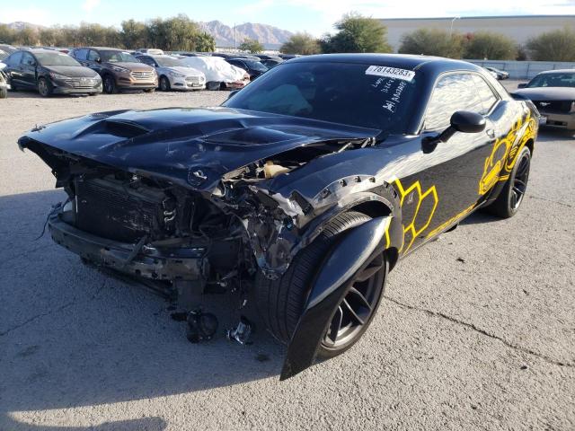 2C3CDZFJ6KH702087 - 2019 DODGE CHALLENGER R/T SCAT PACK BLACK photo 1