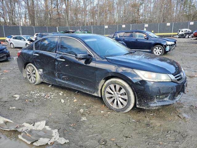 1HGCR3F87DA011340 - 2013 HONDA ACCORD EXL BLACK photo 4