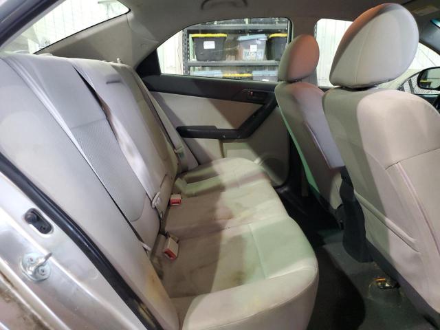 KNAFU4A28A5122564 - 2010 KIA FORTE EX GRAY photo 10