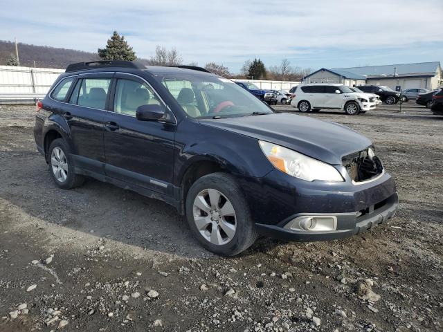 4S4BRBAC8C3245467 - 2012 SUBARU OUTBACK 2.5I BLUE photo 4