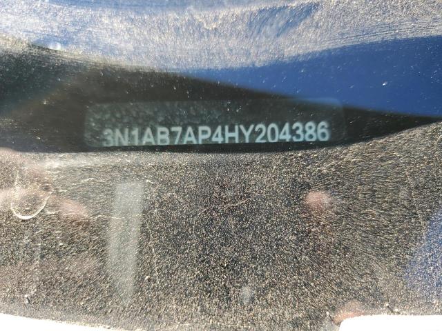 3N1AB7AP4HY204386 - 2017 NISSAN SENTRA S GRAY photo 12