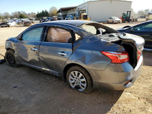 3N1AB7AP4HY204386 - 2017 NISSAN SENTRA S GRAY photo 2