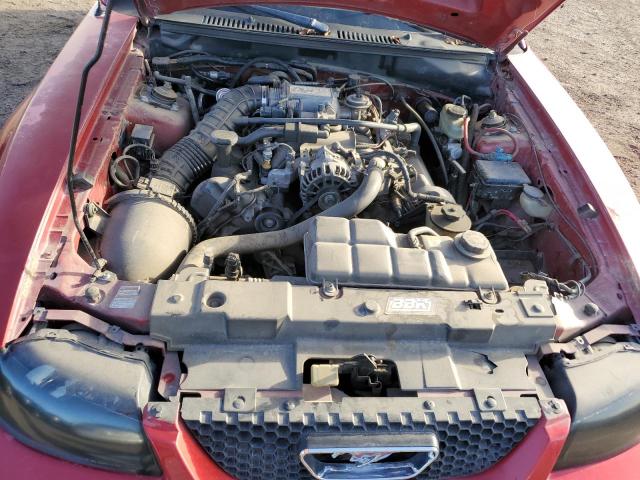 1FAFP42X2YF300600 - 2000 FORD MUSTANG GT RED photo 11