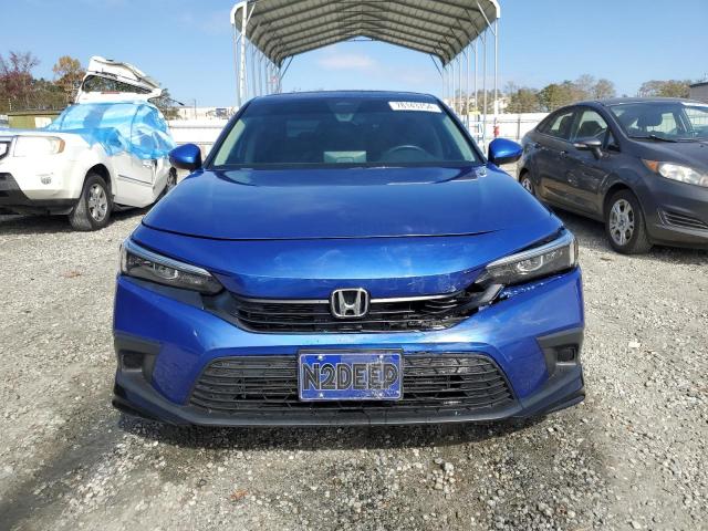 2HGFE1F75PH301537 - 2023 HONDA CIVIC EX BLUE photo 5