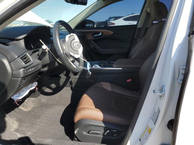 19UUB5F40MA015358 - 2021 ACURA TLX TECHNOLOGY WHITE photo 7