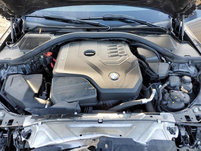 3MW5R7J06M8C17029 - 2021 BMW 330XI GRAY photo 11