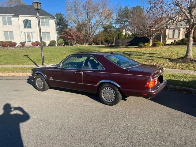 WDBCA45E2LA521367 - 1990 MERCEDES-BENZ 560 SEC BURGUNDY photo 3