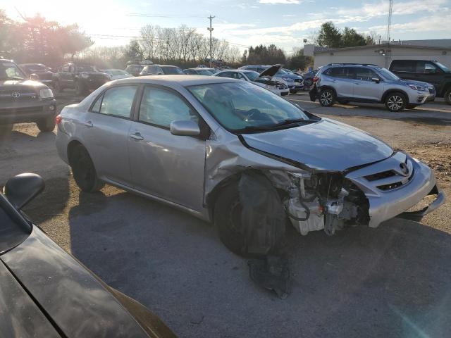 2T1BU4EE8BC699153 - 2011 TOYOTA COROLLA BASE SILVER photo 4