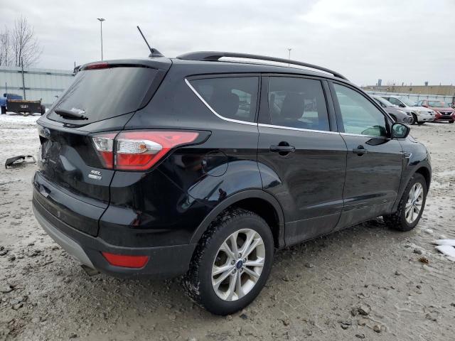 1FMCU9HD5JUA82309 - 2018 FORD ESCAPE SEL BLACK photo 3