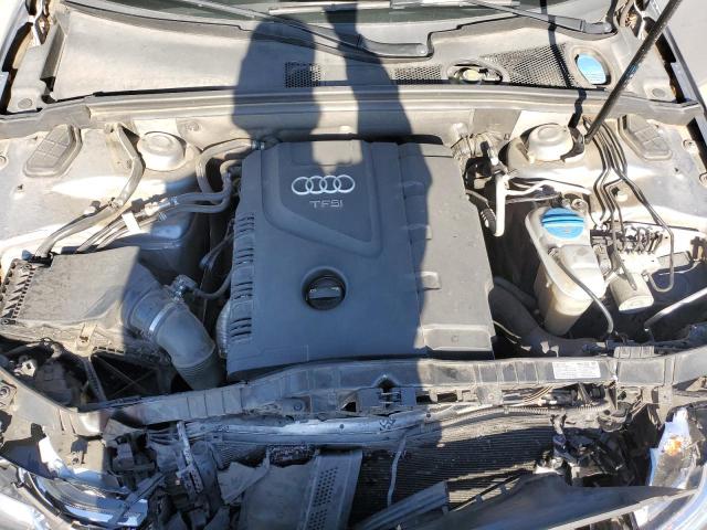 WAUFFAFLXFN001729 - 2015 AUDI A4 PREMIUM PLUS SILVER photo 11