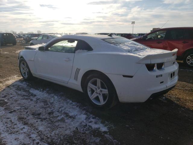 2G1FB1E31C9140879 - 2012 CHEVROLET CAMARO LT WHITE photo 2