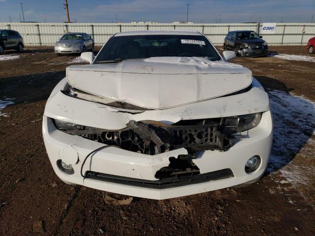 2G1FB1E31C9140879 - 2012 CHEVROLET CAMARO LT WHITE photo 5