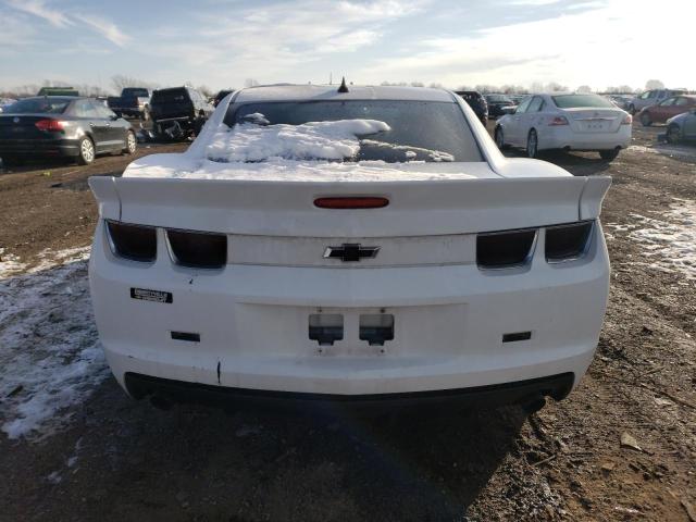 2G1FB1E31C9140879 - 2012 CHEVROLET CAMARO LT WHITE photo 6