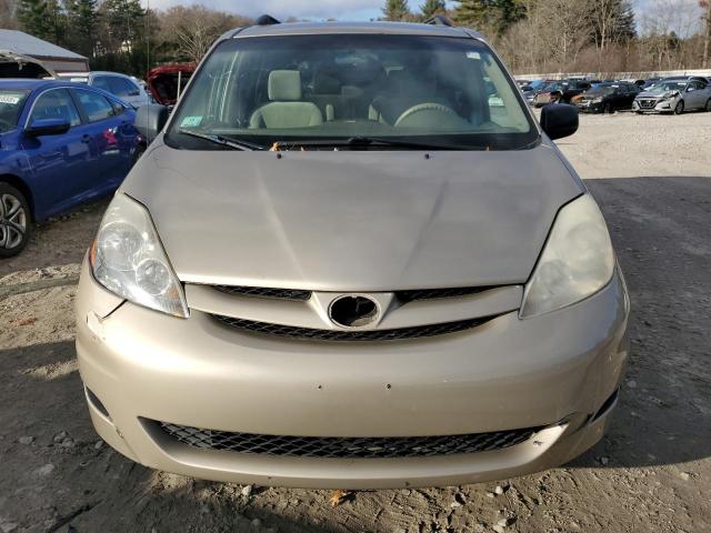 5TDZK23C07S057387 - 2007 TOYOTA SIENNA CE BEIGE photo 5