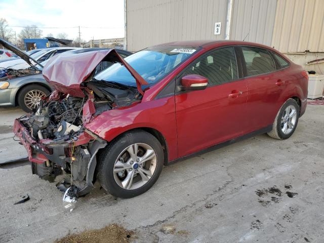 1FADP3F2XEL230003 - 2014 FORD FOCUS SE RED photo 1