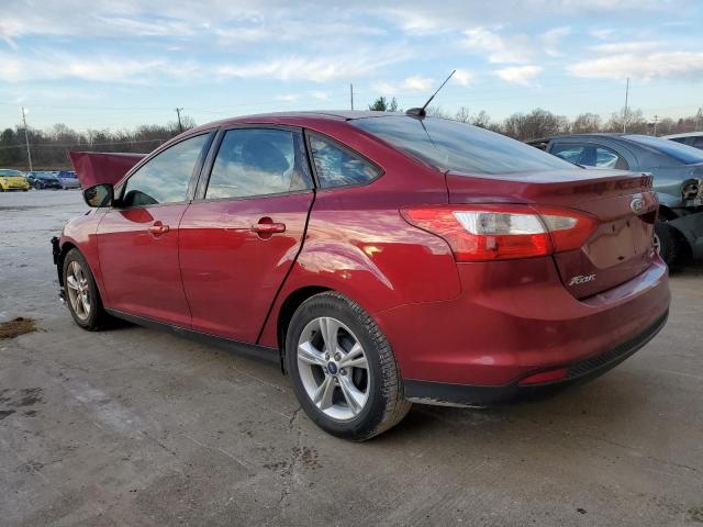 1FADP3F2XEL230003 - 2014 FORD FOCUS SE RED photo 2