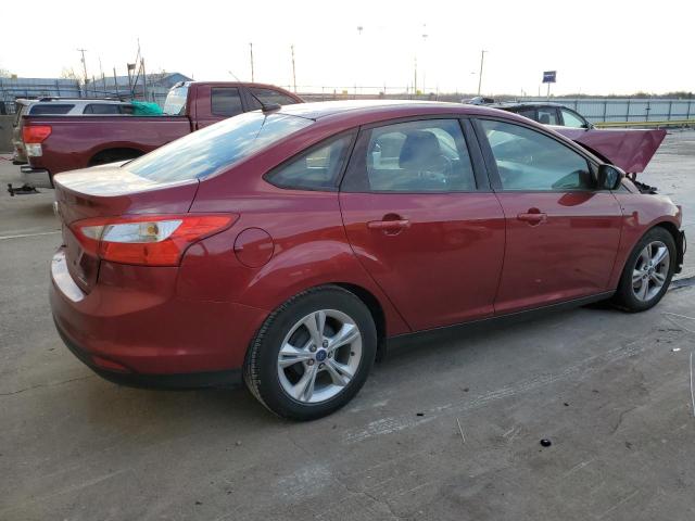 1FADP3F2XEL230003 - 2014 FORD FOCUS SE RED photo 3
