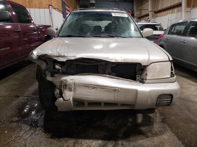 JF1SF656X1H736220 - 2001 SUBARU FORESTER S ვერცხლისფერი ფოტო 5