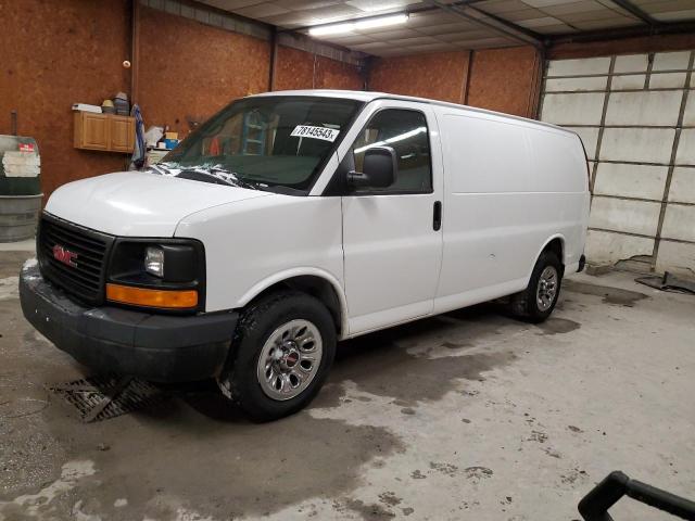 1GTUGADXXA1132978 - 2010 GMC SAVANA G1500 WHITE photo 1