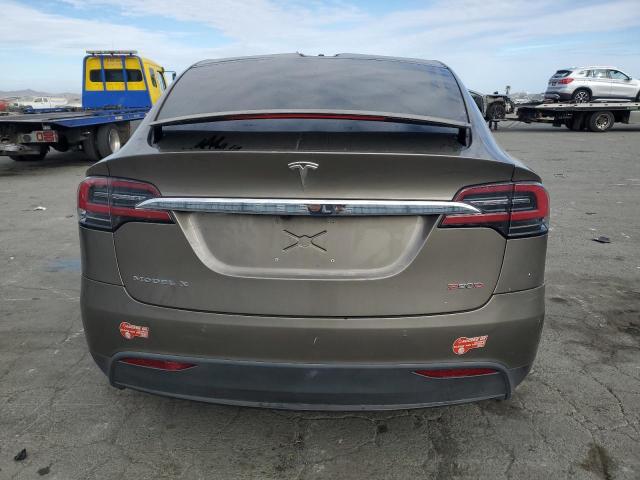 5YJXCBE48GF001132 - 2016 TESLA MODEL X TAN photo 6