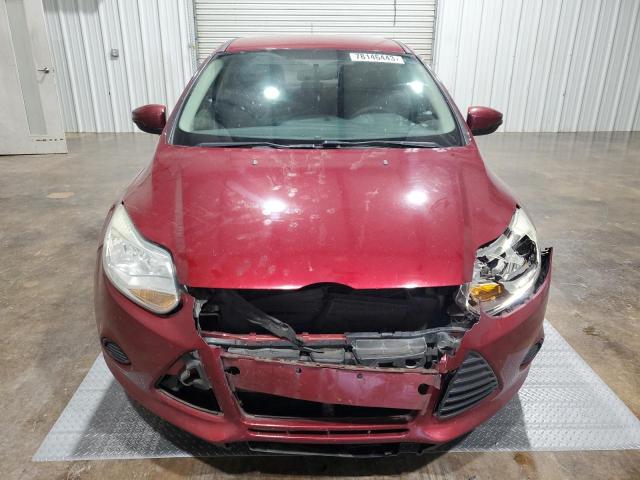 1FADP3F24EL367194 - 2014 FORD FOCUS SE MAROON photo 5