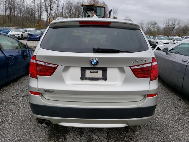 5UXWX5C56CL721466 - 2012 BMW X3 XDRIVE28I SILVER photo 6