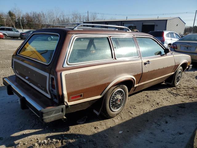 0T12A153350 - 1980 FORD PINTO BROWN photo 3