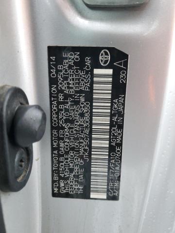 JTKJF5C74E3088350 - 2014 TOYOTA SCION TC 银色 照片 13