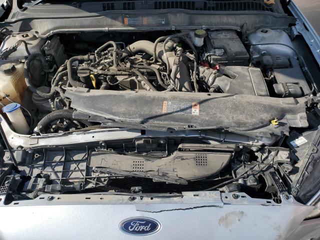 3FA6P0CD5KR234132 - 2019 FORD FUSION SEL SILVER photo 11