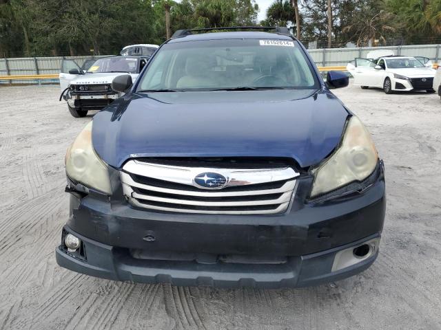 4S4BRBCC4B3407624 - 2011 SUBARU OUTBACK 2.5I PREMIUM BLUE photo 5