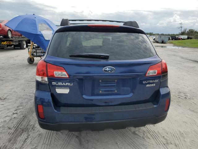 4S4BRBCC4B3407624 - 2011 SUBARU OUTBACK 2.5I PREMIUM BLUE photo 6