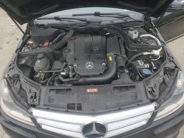 WDDGF4HB2DA840507 - 2013 MERCEDES-BENZ C 250 BLACK photo 11