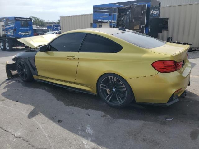 WBS3R9C5XGK336731 - 2016 BMW M4 GOLD photo 2