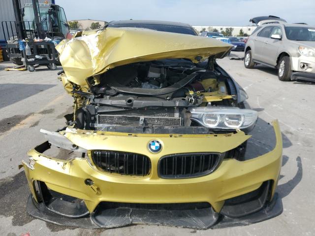 WBS3R9C5XGK336731 - 2016 BMW M4 GOLD photo 5