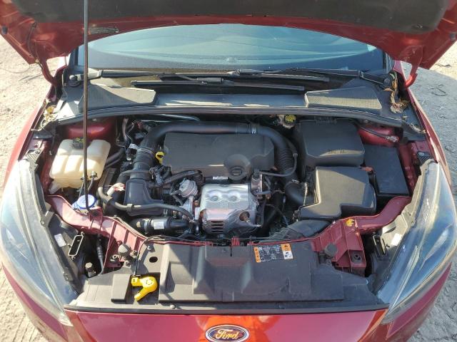 1FADP3FEXGL281112 - 2016 FORD FOCUS SE RED photo 11