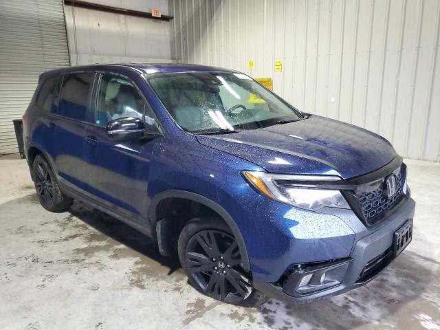 5FNYF8H5XLB018186 - 2020 HONDA PASSPORT EXL BLUE photo 4