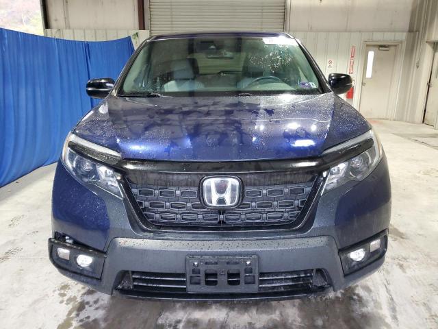 5FNYF8H5XLB018186 - 2020 HONDA PASSPORT EXL BLUE photo 5