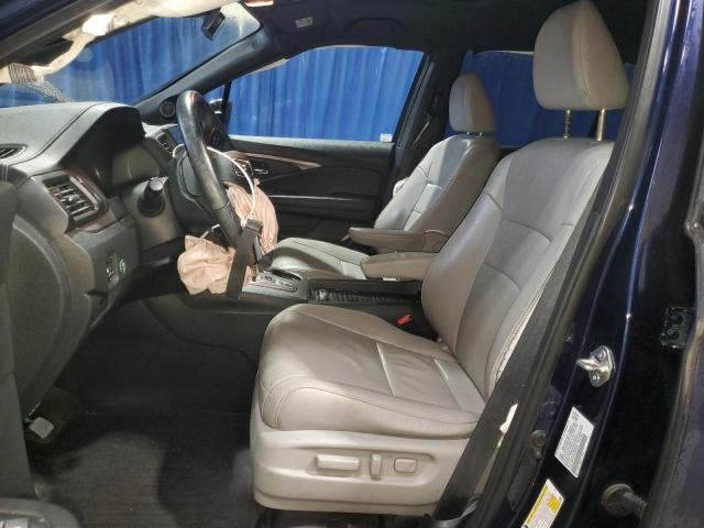 5FNYF8H5XLB018186 - 2020 HONDA PASSPORT EXL BLUE photo 7