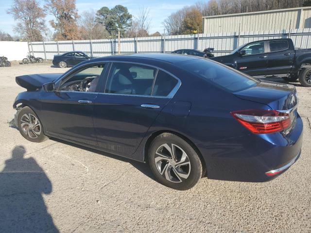 1HGCR2F38GA146782 - 2016 HONDA ACCORD LX BLUE photo 2