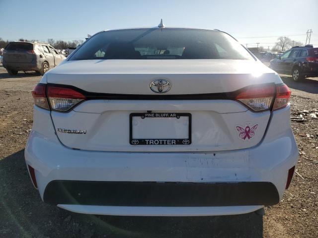 5YFEPMAE9NP277195 - 2022 TOYOTA COROLLA LE თეთრი ფოტო 6