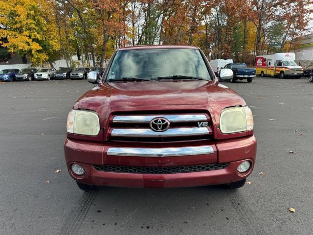 5TBDT44116S523707 - 2006 TOYOTA TUNDRA DOUBLE CAB SR5 RED photo 5