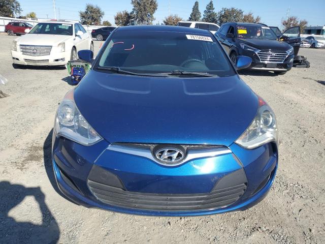 KMHTC6AD0GU287573 - 2016 HYUNDAI VELOSTER BLUE photo 5