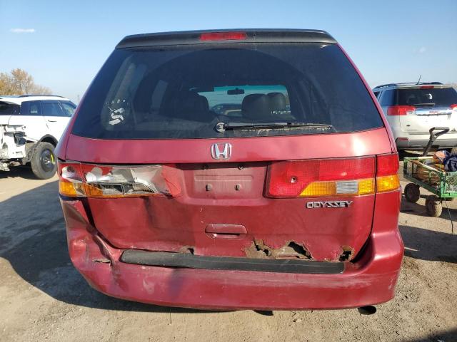 5FNRL18903B127540 - 2003 HONDA ODYSSEY EXL RED photo 6