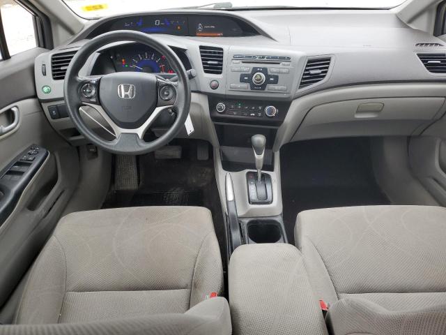 2HGFB2F50CH304840 - 2012 HONDA CIVIC LX GRAY photo 8