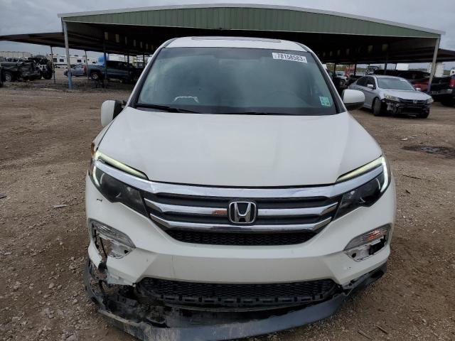 5FNYF5H5XJB002131 - 2018 HONDA PILOT EXL WHITE photo 5