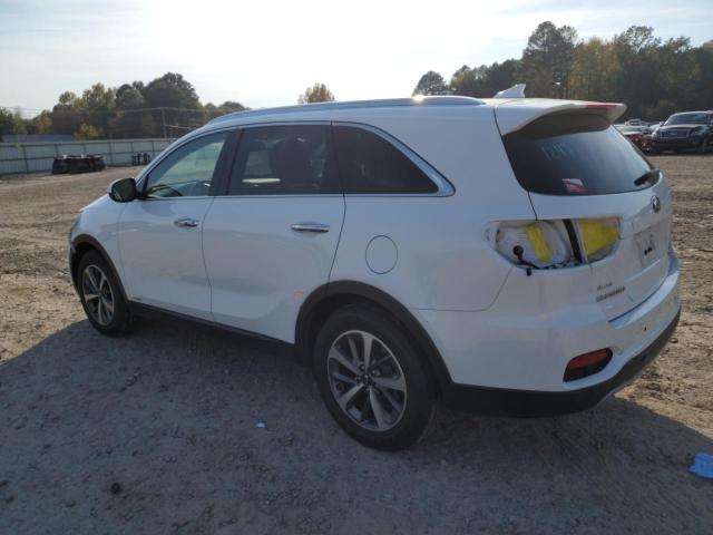 5XYPHDA58KG474588 - 2019 KIA SORENTO EX WHITE photo 2