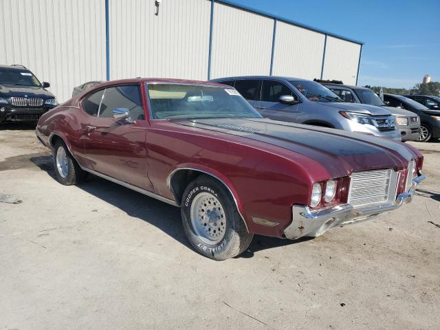 336871R112067 - 1971 OLDSMOBILE CUTLASS BURGUNDY photo 4