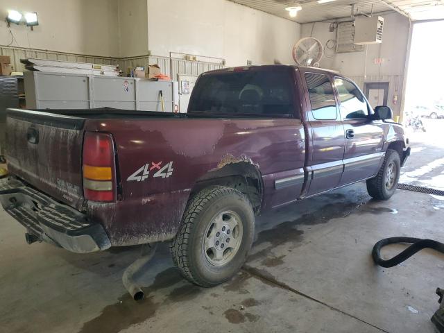 2GCEK19T421324711 - 2002 CHEVROLET SILVERADO K1500 BURGUNDY photo 3